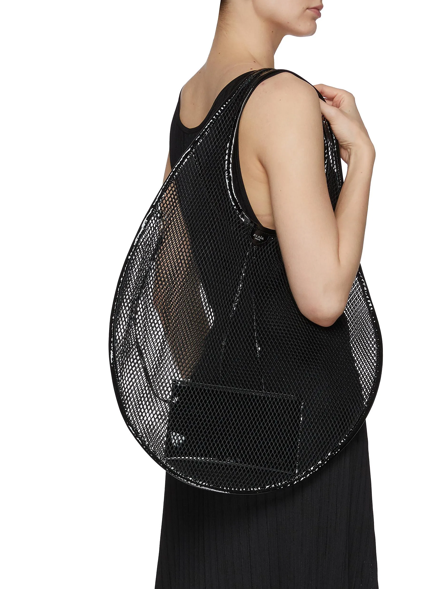 -----------ALAÏA  ---- ------------ ----XL One Piece Patent Leather Shoulder Bag --