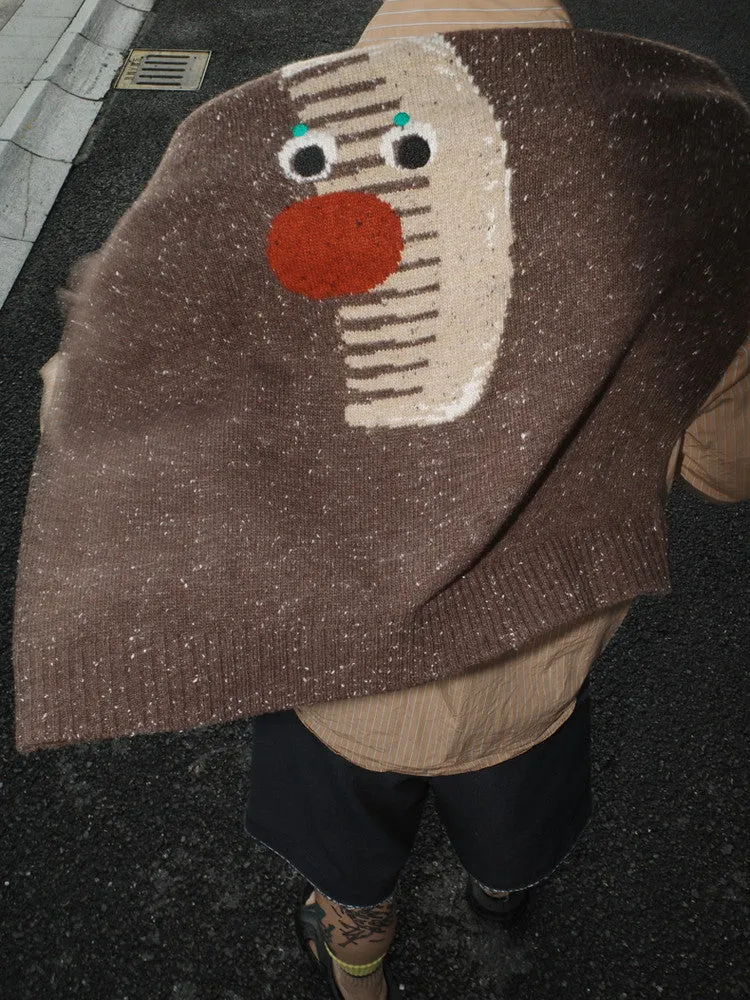 Character Pop Crew-Neck Unique Knit
