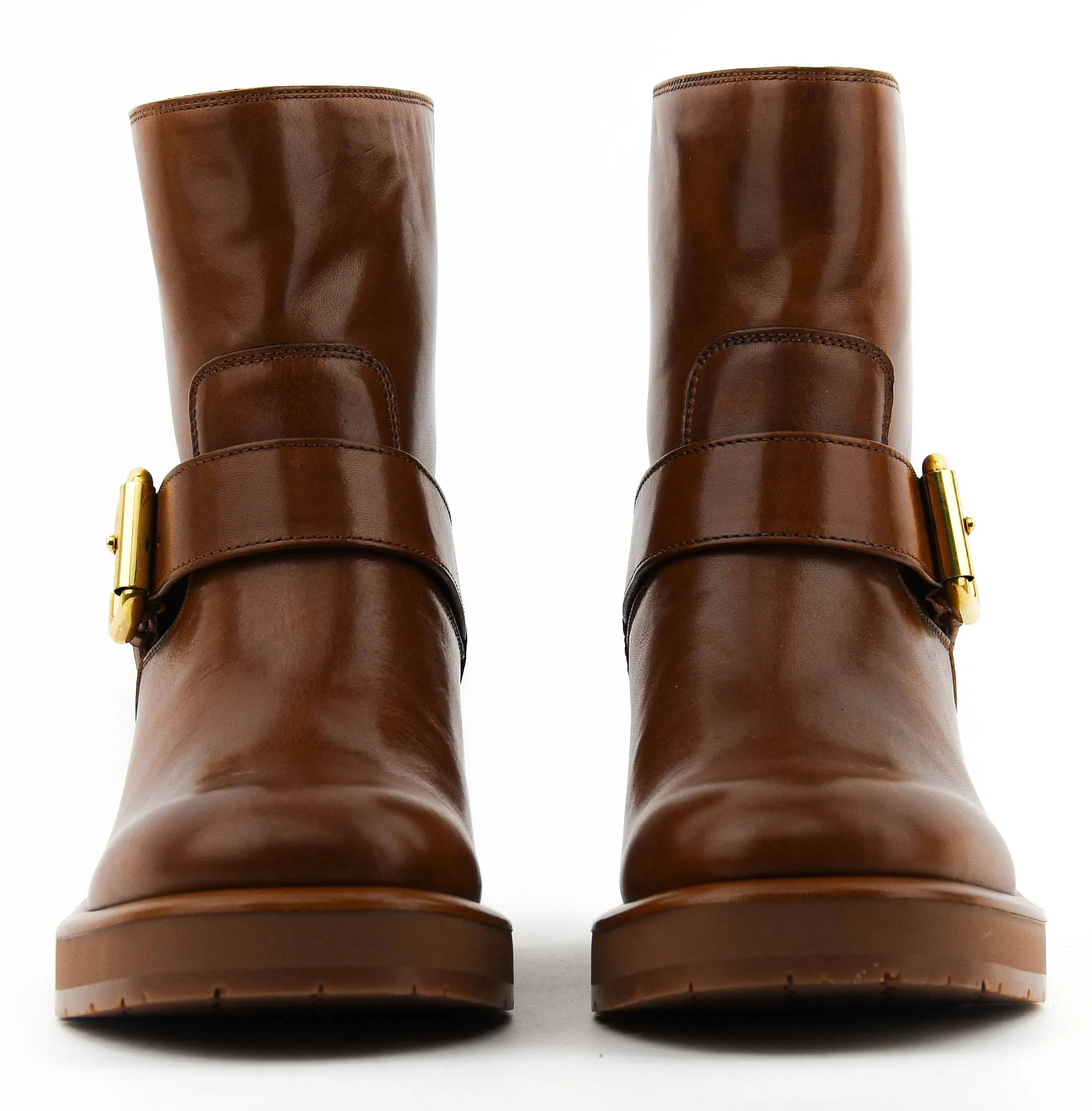 CHLOE  CHLOE CODDINGTON ANKLE BOOT GINGER BROWN