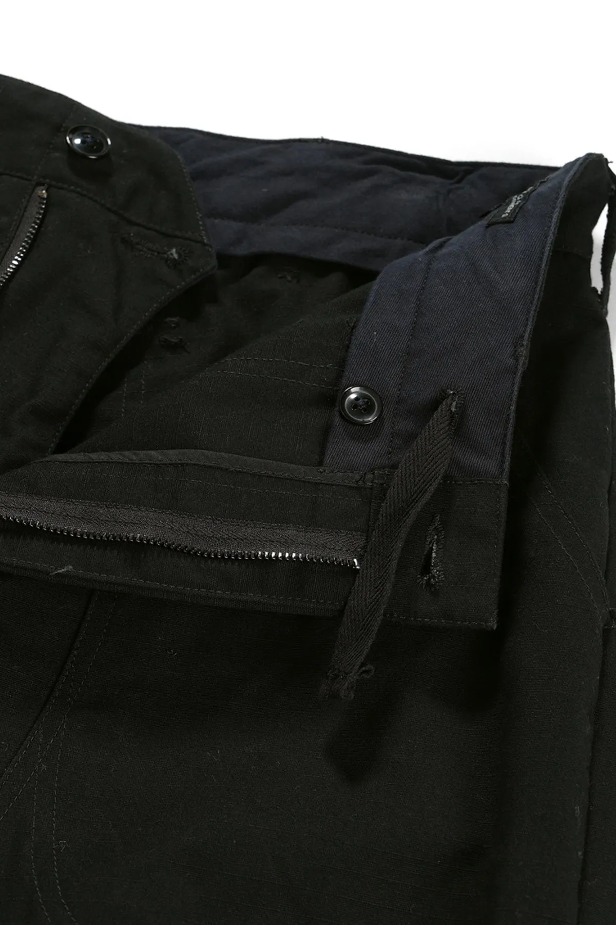 Climbing Pant - Black Heavyweight Cotton Ripstop