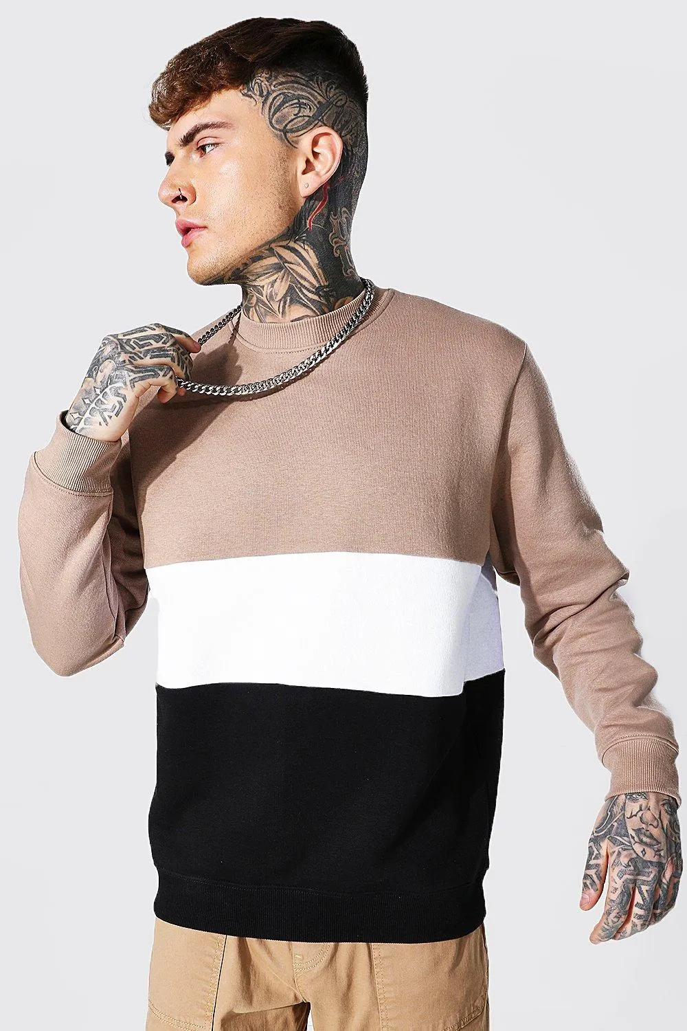 Colour Block Sweatshirt
