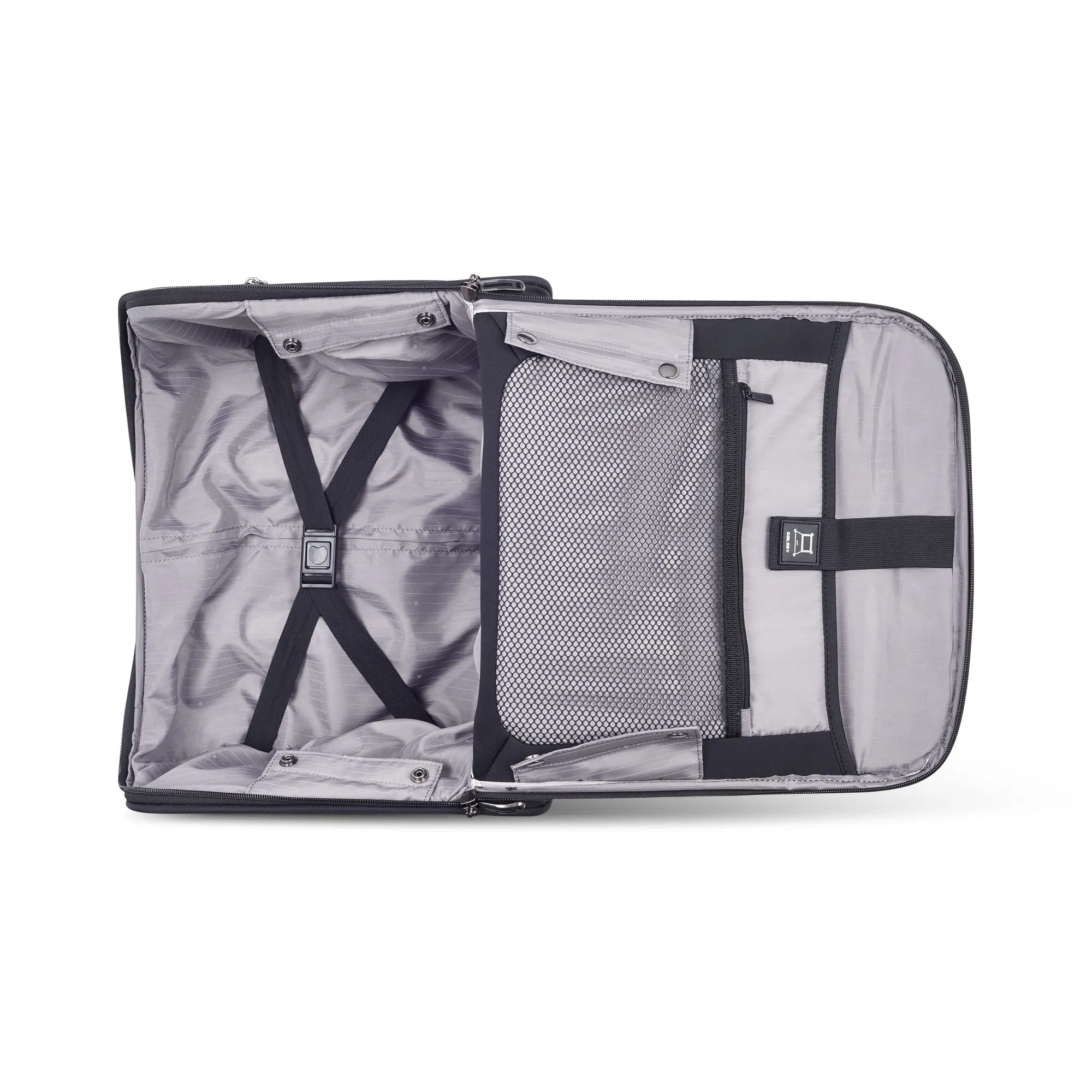 Delsey Paris Helium DLX Softside Luggage Under-Seater with 2 Wheels  