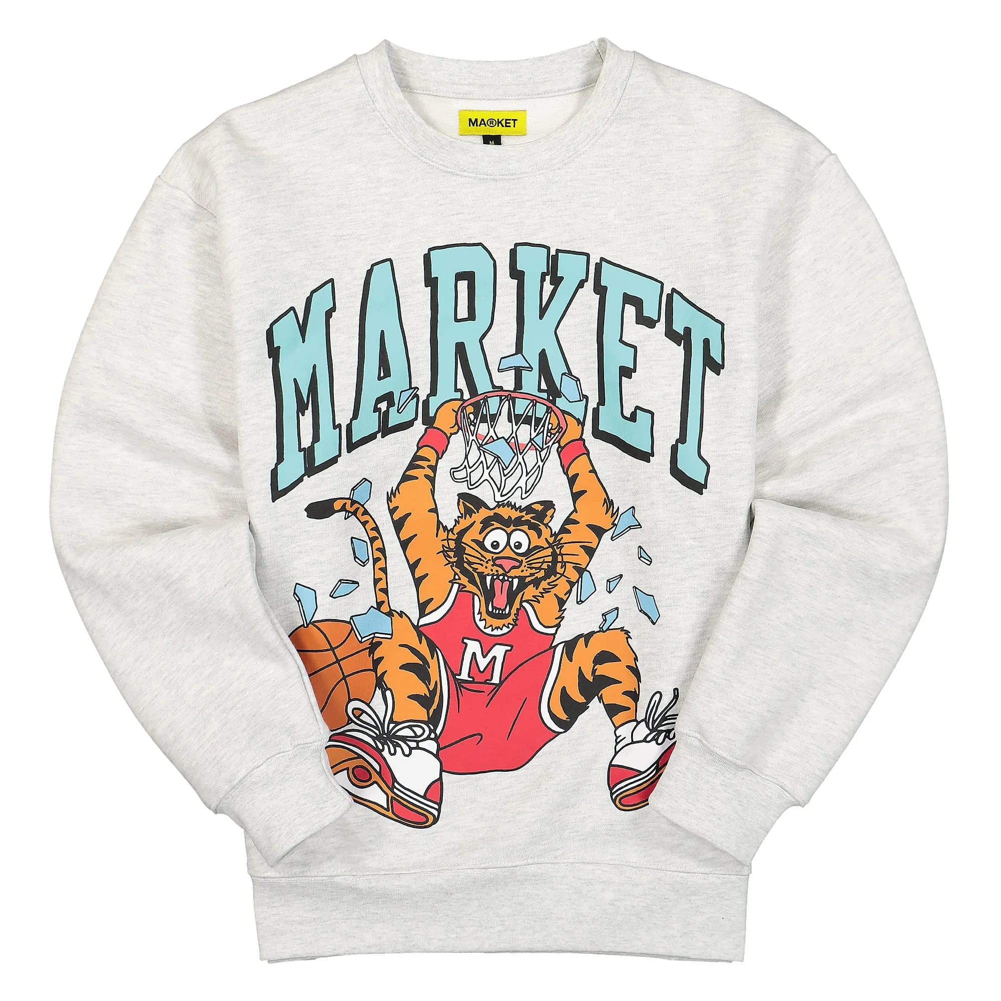 Dunking Cat Crewneck Sweatshirt