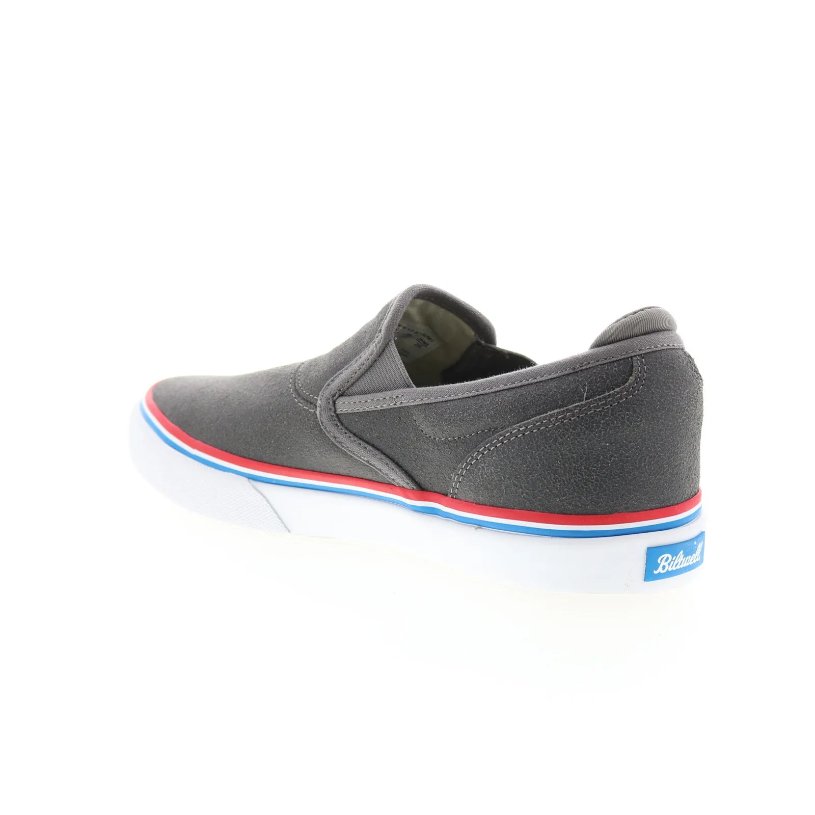 Emerica Wino G6 Slip On X Biltwell Mens Gray Skate Inspired Sneakers Shoes