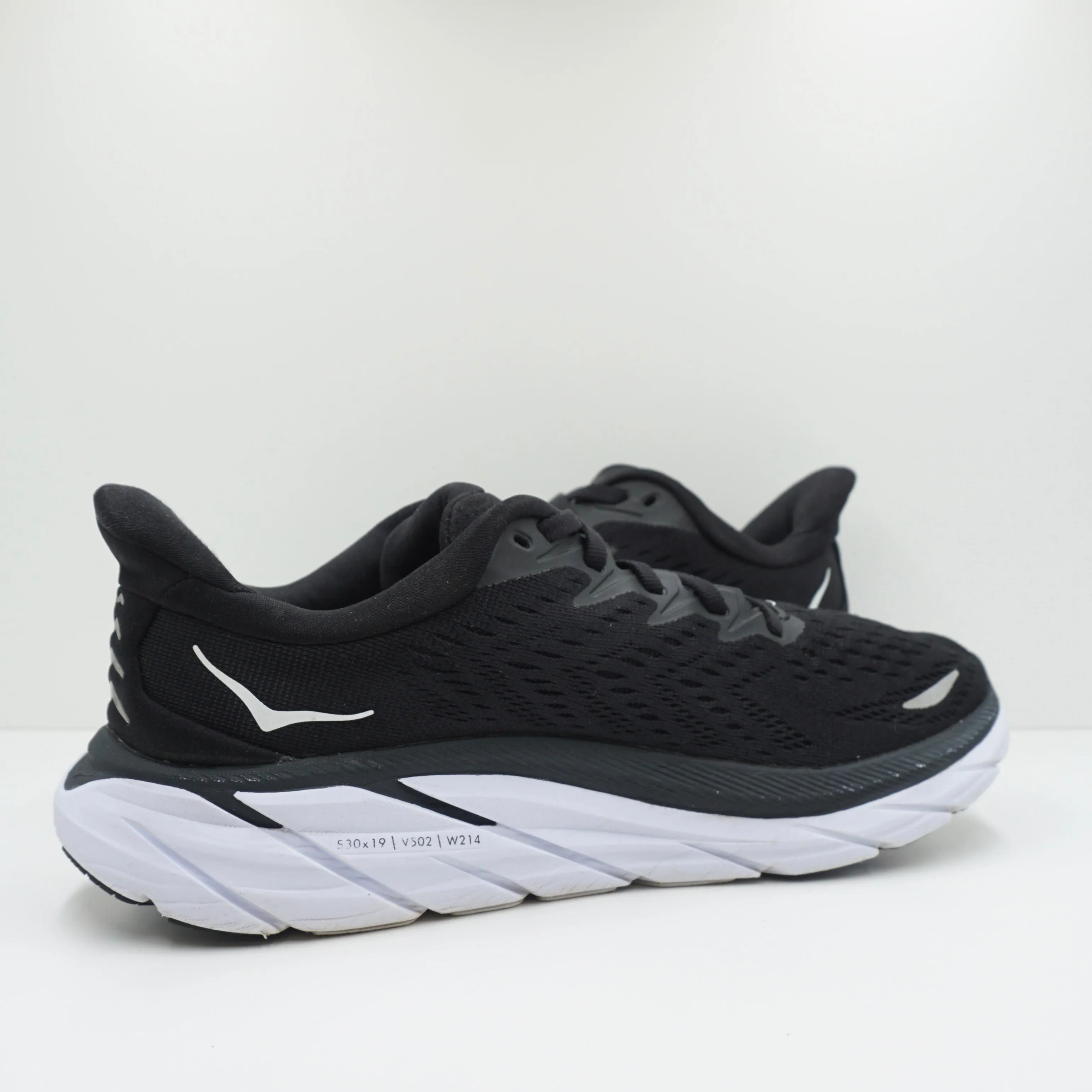 Hoka One One Clifton 8 Black/White (W)