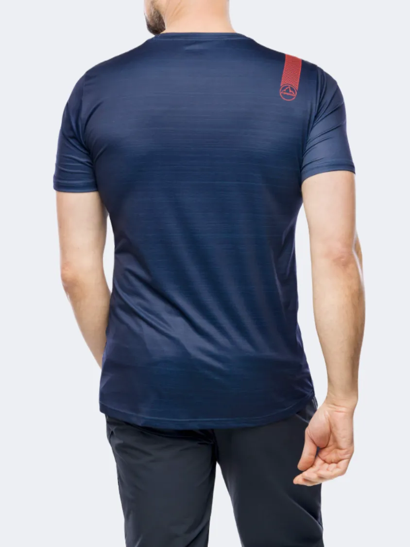 La Sportiva Horizon Men Hiking T-Shirt Deep Sea