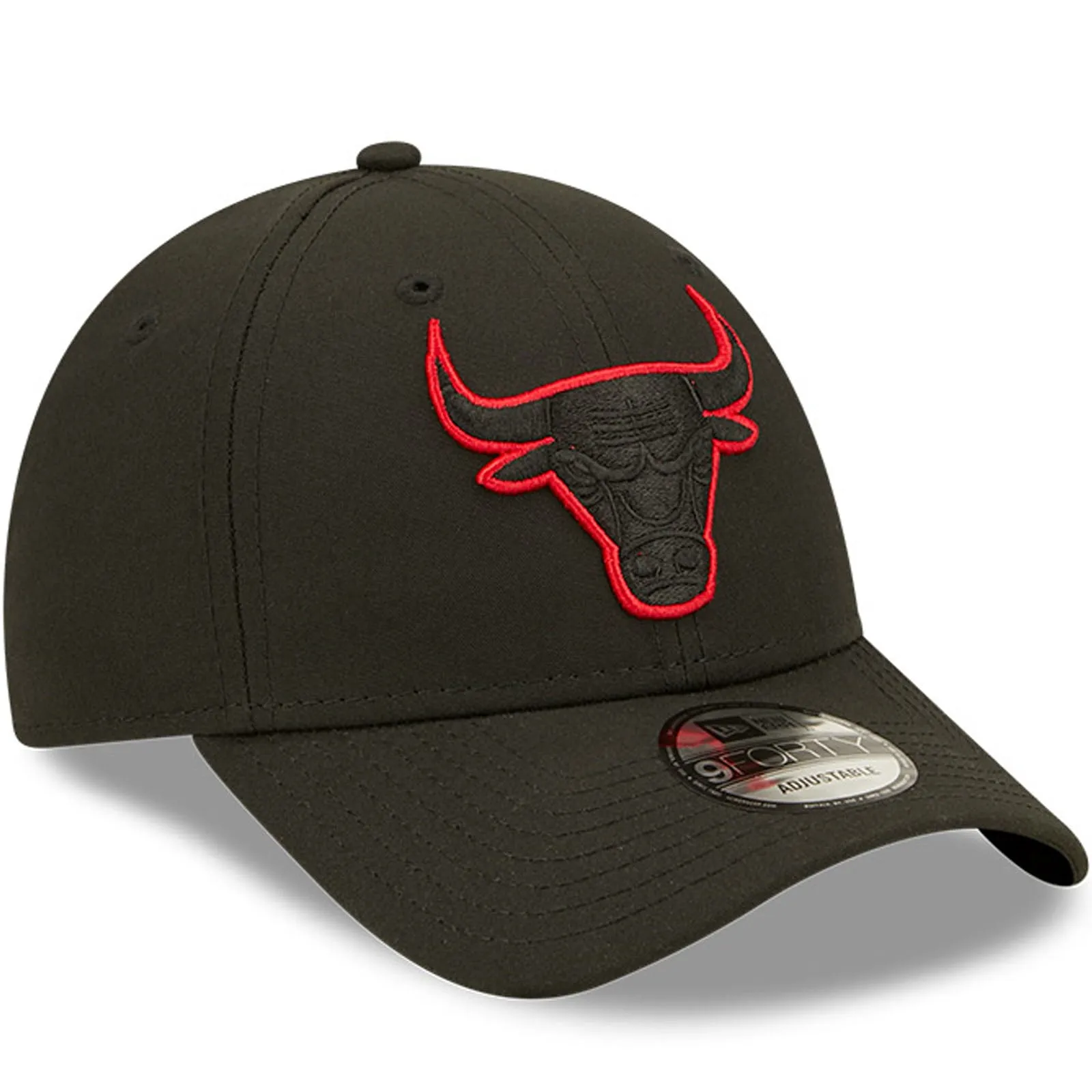 New Era Chicago Bulls 9FORTY Repreve Neon Snapback Cap - Black
