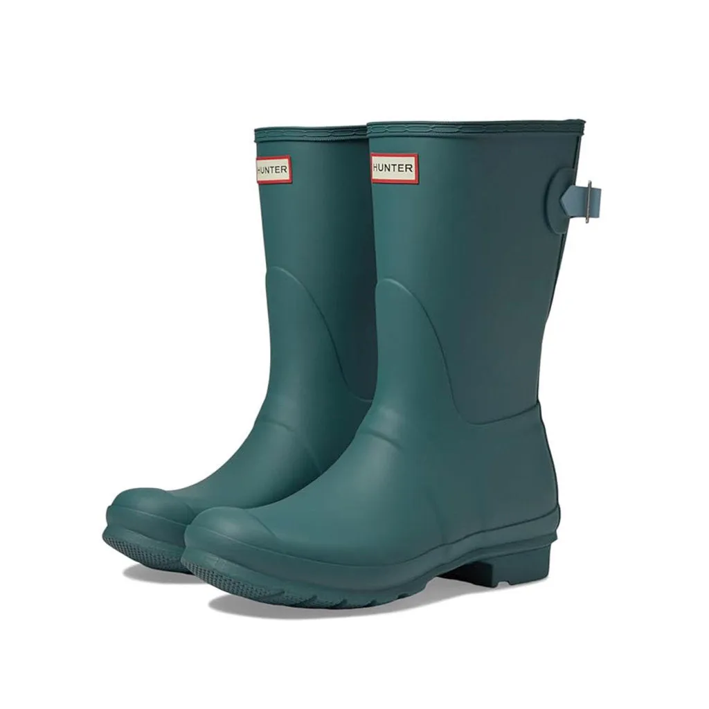 Original Back Adjustable Short Rubber Women's Short Wellington Boots