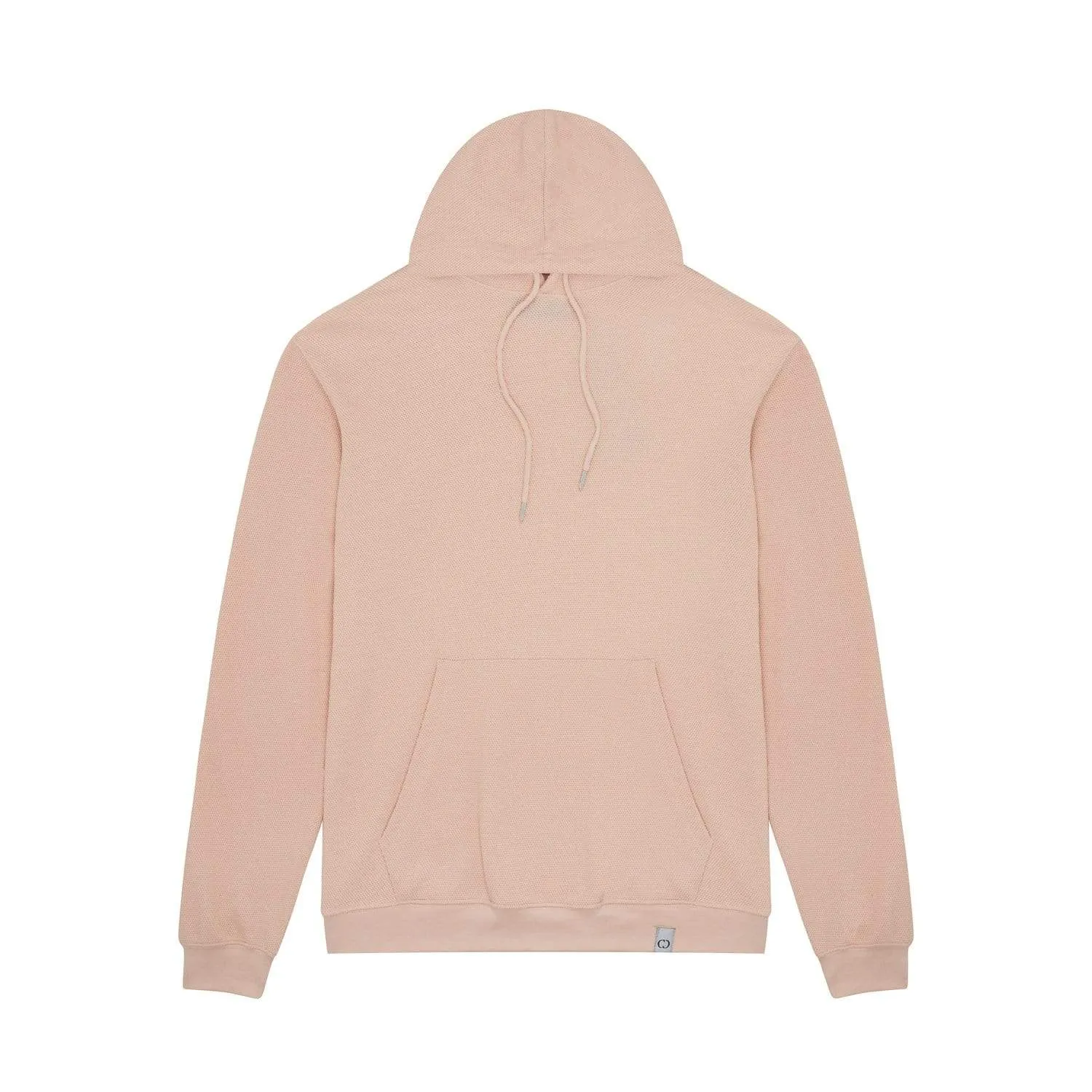 PIQUE KNITTED HOODIE
