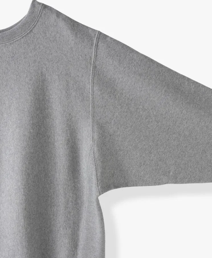 Ron Herman  |Crew Neck Street Style Long Sleeves Plain Cotton