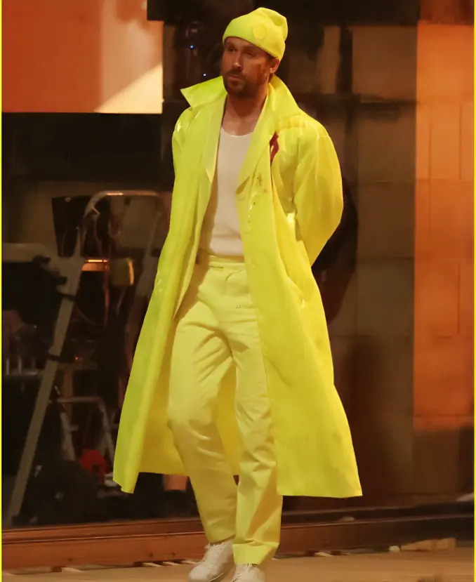 Ryan Gosling Yellow Coat