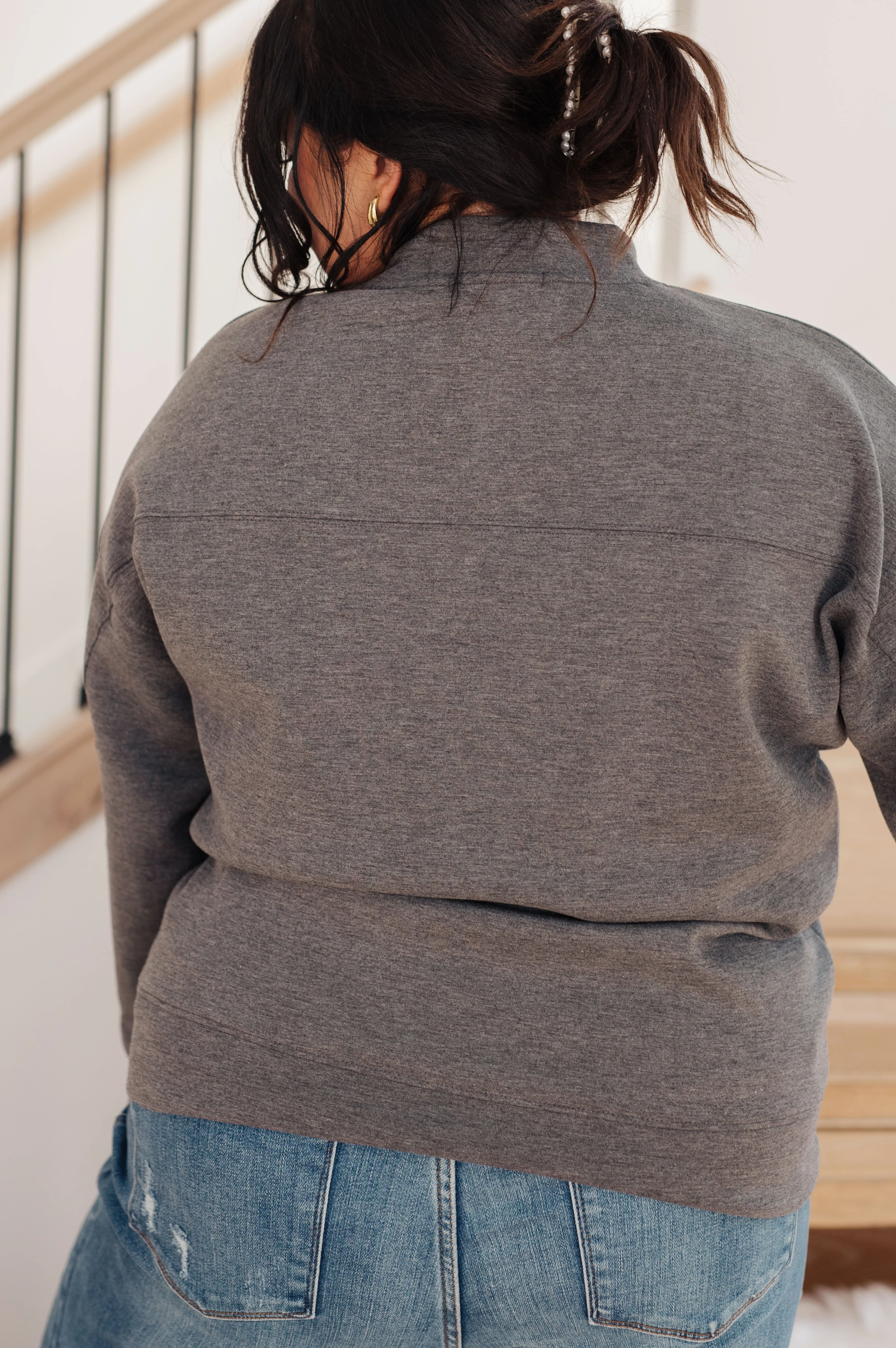 Sammi Mock Neck Sweatshirt