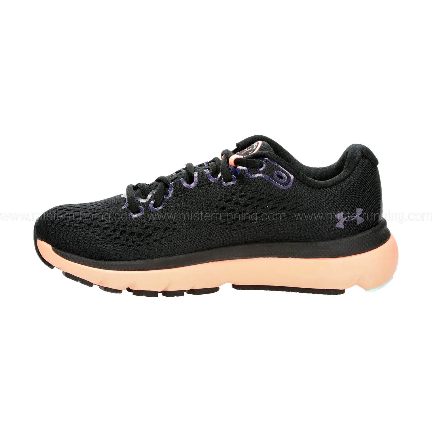 Under Armour HOVR Infinite 4  Black/Lunar Coral