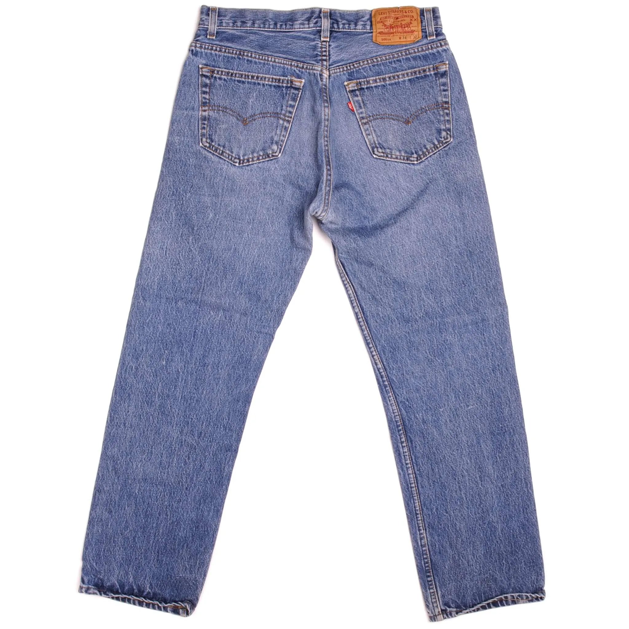 VINTAGE LEVIS 501 JEANS SIZE 32X28 W32 L28 MADE IN USA