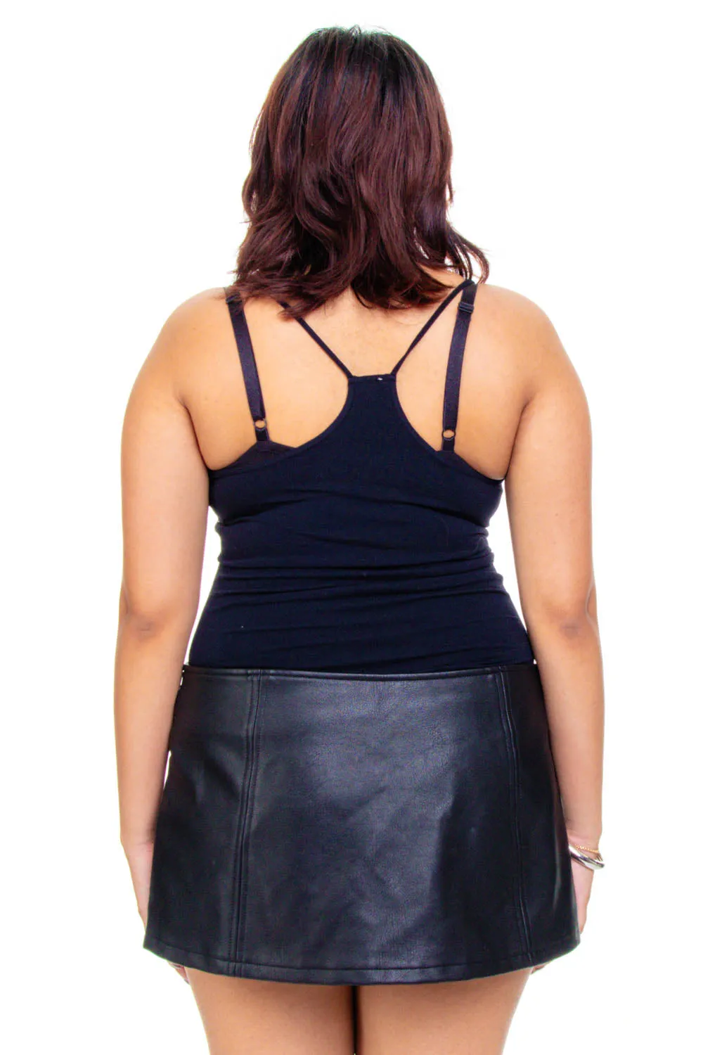 Vintage Y2K Plaid Glitter Tank Top - OSFM