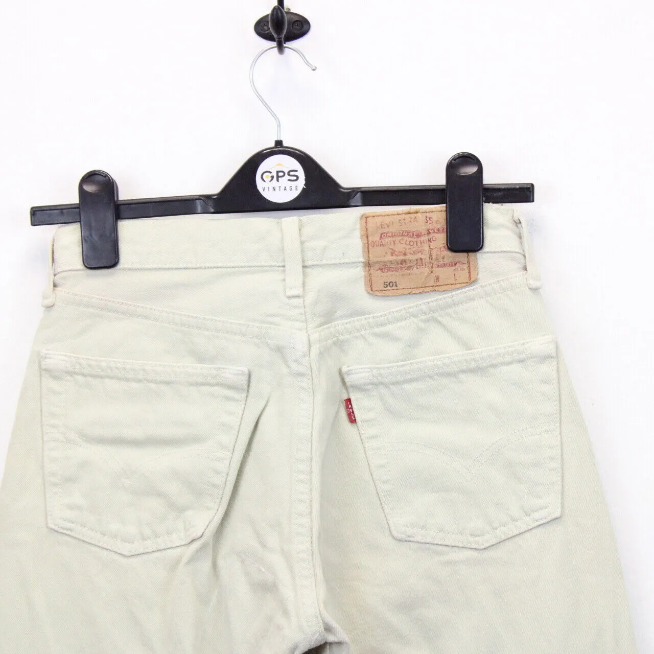 Womens LEVIS 501 Jeans Beige | W26 L32